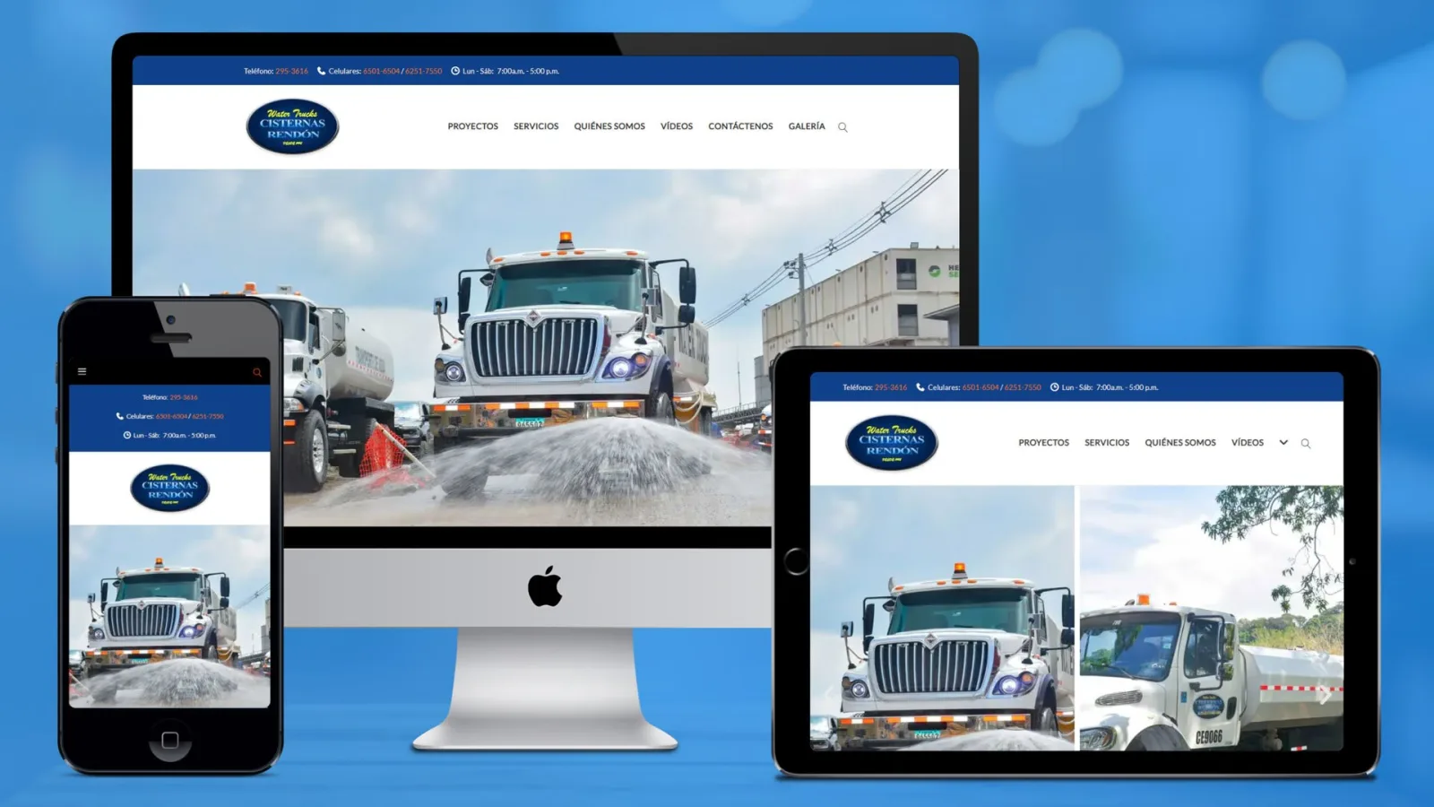 Cisternas Rendón — Full Redesign and Rebuild — the site as delivered